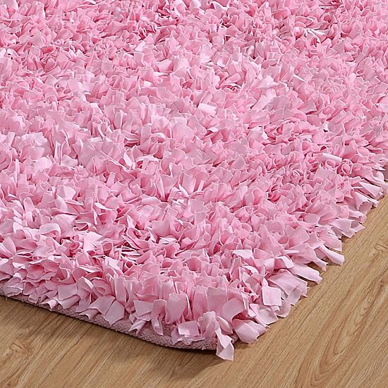 Home Weavers Inc Bella Premium Jersey Shaggy Bath Rug
