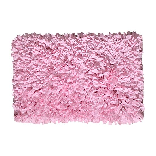 Home Weavers Inc Bella Premium Jersey Shaggy Bath Rug