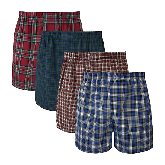 Hanes Freshiq Comfortflex Waistband Mens 4 Pack Boxers J838t4