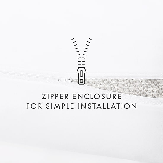 Casual Comfort™ Premium Bed Bug and Spill Proof Zippered Mattress Protector