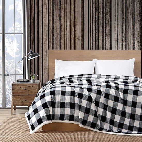 Eddie Bauer Cabin Plaid Blanket