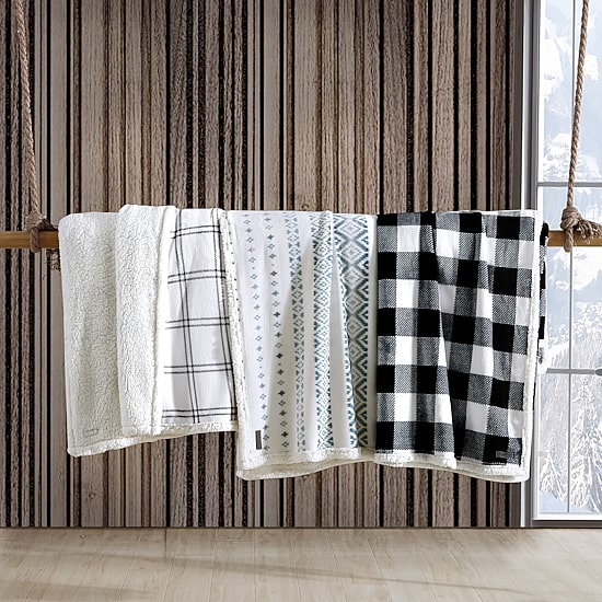 Eddie Bauer Cabin Plaid Blanket