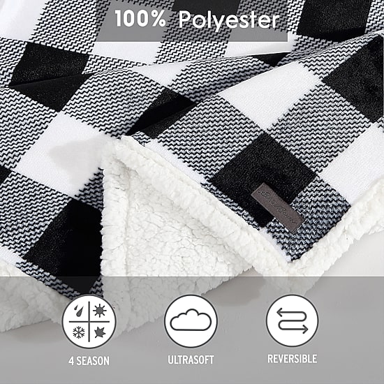 Eddie Bauer Cabin Plaid Blanket