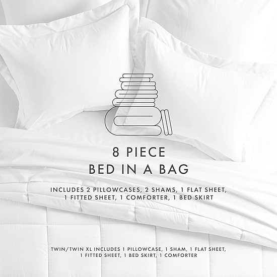 Casual Comfort Premium Ultra Soft Complete Bedding Set with Sheets