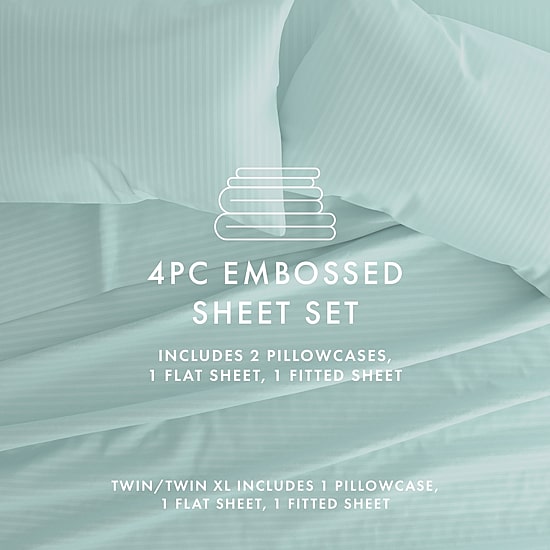 Casual Comfort™ Premium Ultra Soft Dobby Stripe Sheet Set