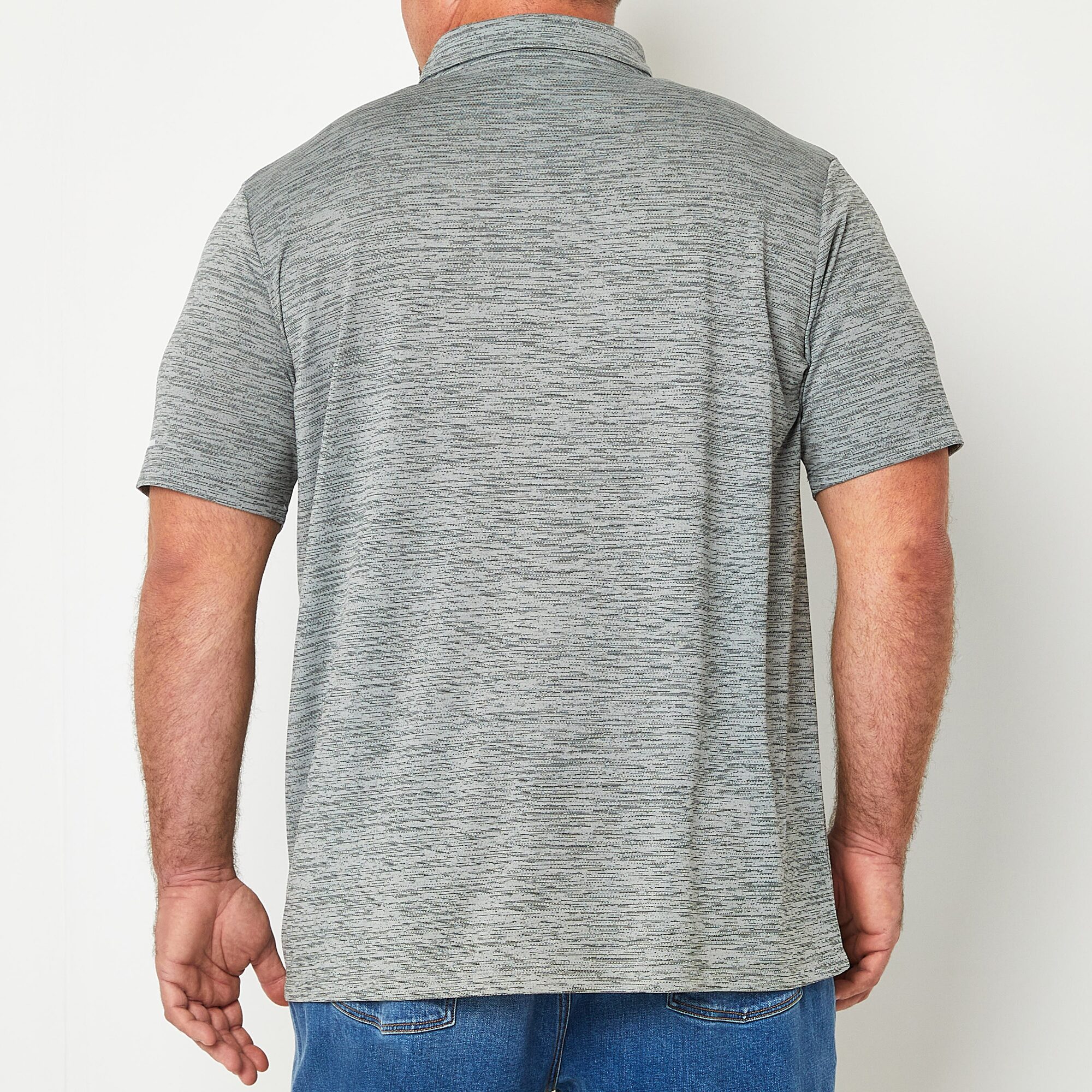 Xersion EverAir® Big and Tall Mens Short Sleeve Polo Shirt