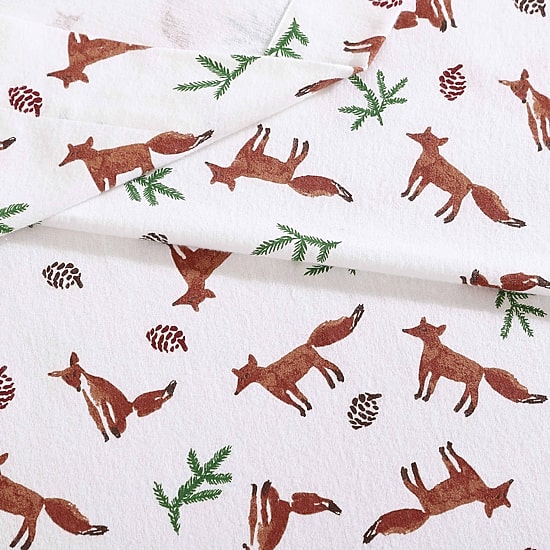 Eddie Bauer Cotton Flannel Sheet Set