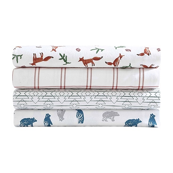 Eddie Bauer Cotton Flannel Sheet Set