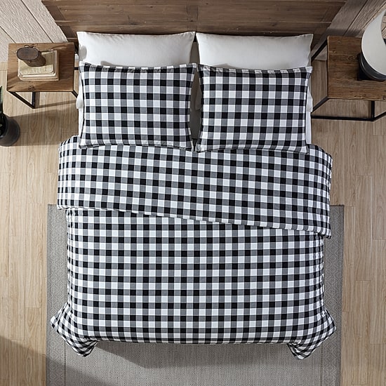 Eddie Bauer Mountain Plaid Midweight Comforter Set
