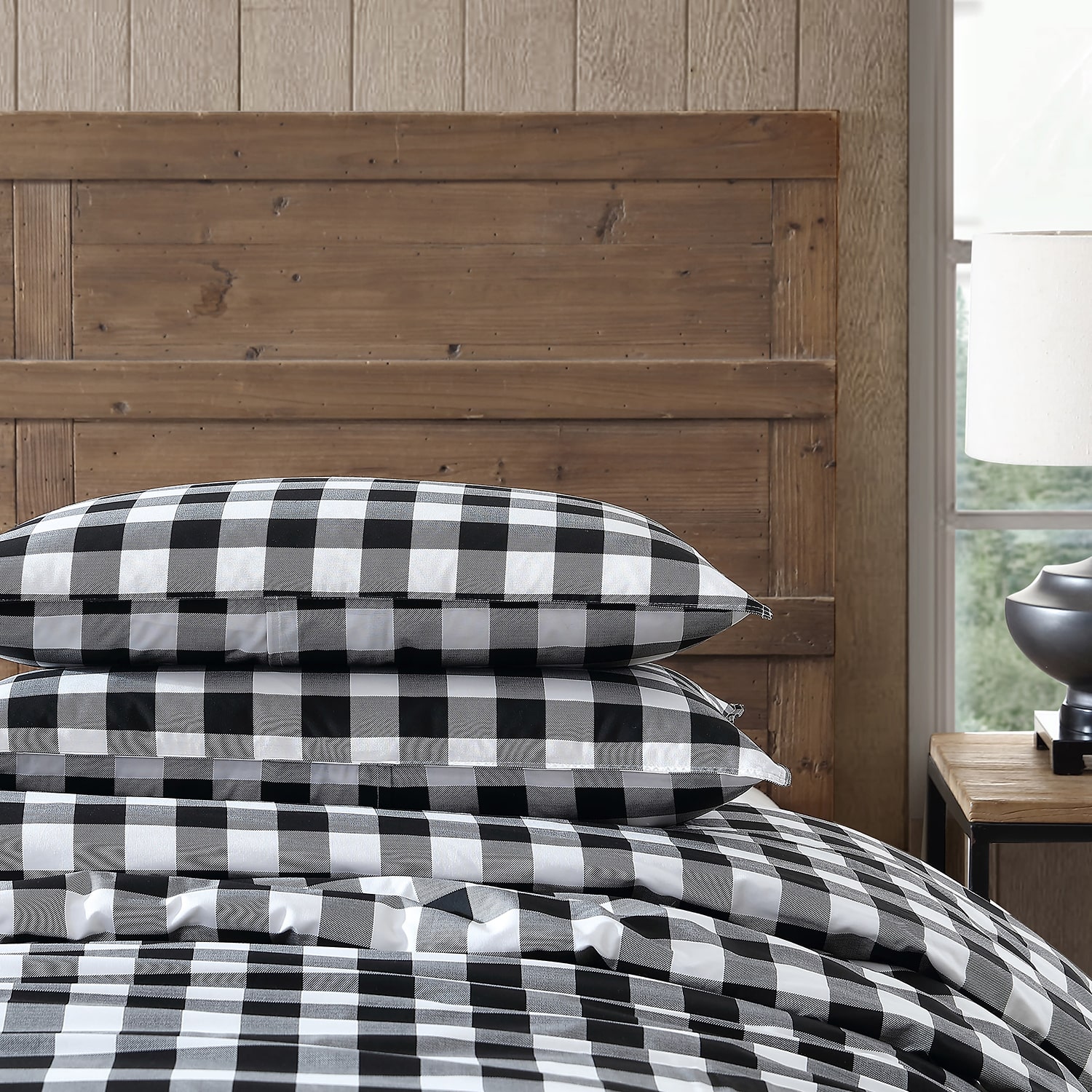 Eddie Bauer Mountain Plaid Midweight Comforter Set