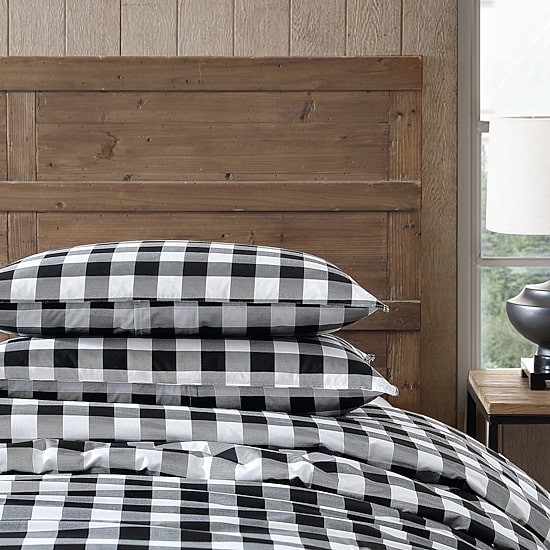 Eddie Bauer Mountain Plaid Midweight Comforter Set