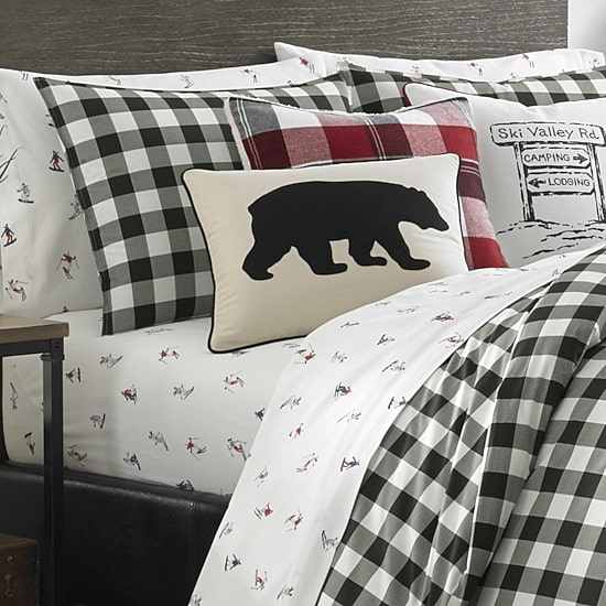 Eddie Bauer Mountain Plaid Midweight Comforter Set