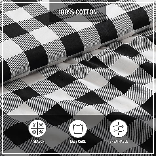 Eddie Bauer Mountain Plaid Midweight Comforter Set