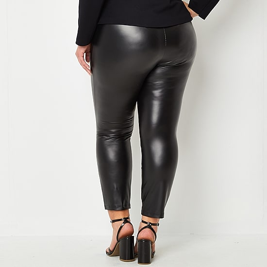 Bold Elements Womens High Rise 27" Plus Full Length Leggings