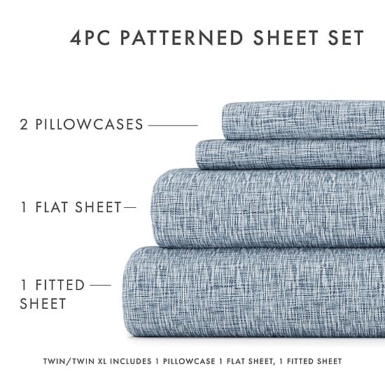 Casual Comfort™ Premium Ultra Soft Microfiber Floral Sheet Sets