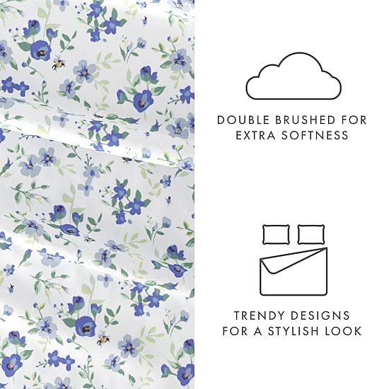 Casual Comfort™ Premium Ultra Soft Blossoms Sheet Set
