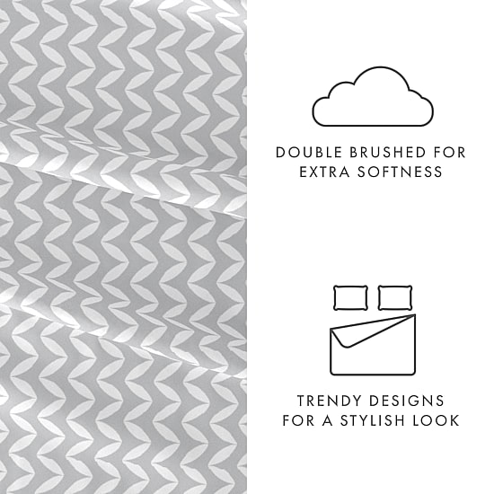 Casual Comfort™ Premium Ultra Soft Puffed Chevron Pattern Sheet Set