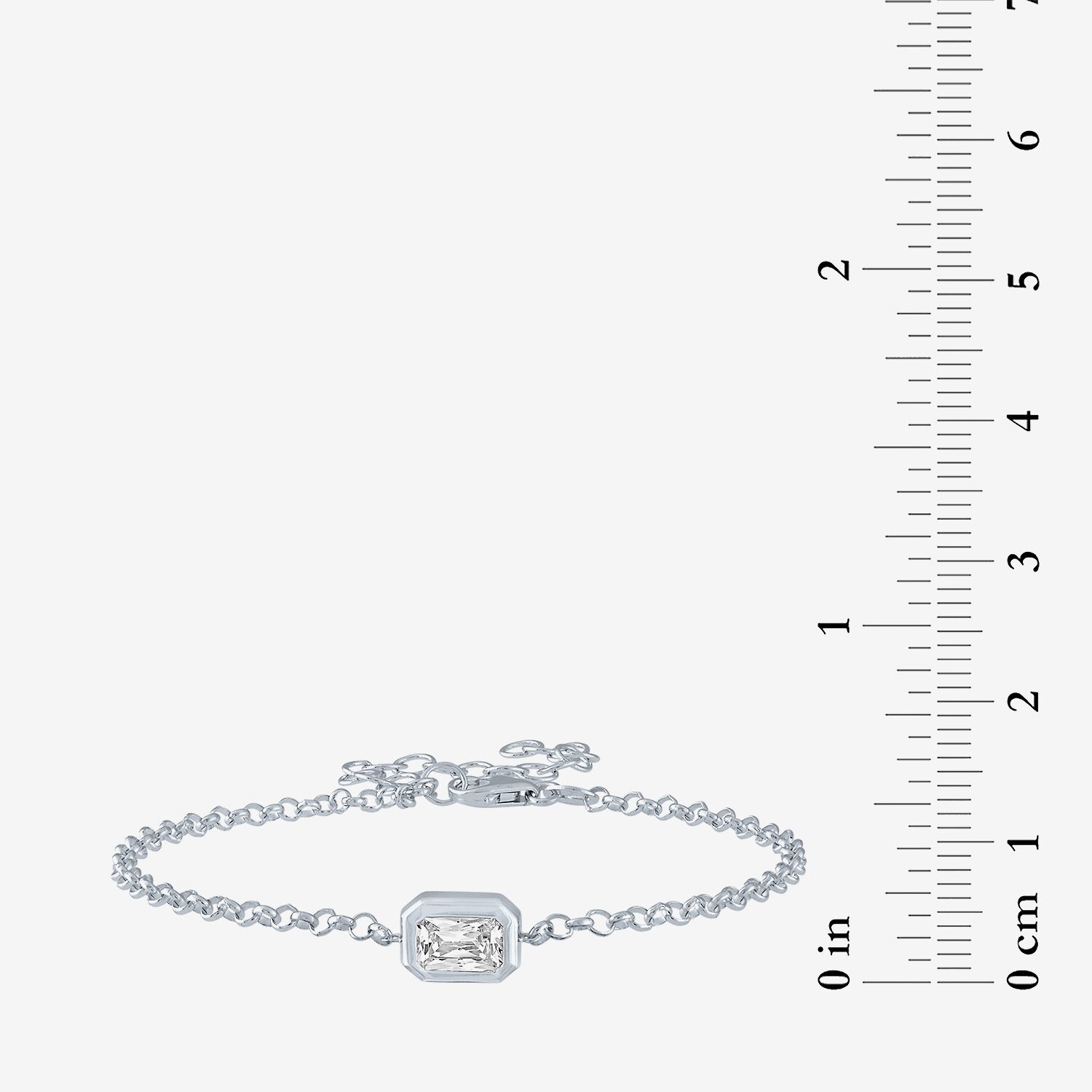 Diamond Addiction (G-H / Si2-I1) Womens 10K Gold 8 Inch Cable Chain Bracelet