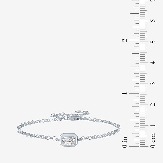 Diamond Addiction (G-H / Si2-I1) Womens 10K Gold 8 Inch Cable Chain Bracelet