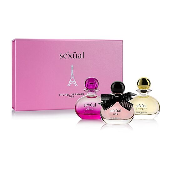 Michel Germain Ladies Sexual Mini 3-Pc Coffret Gift Set ($105 Value) Perfume Set