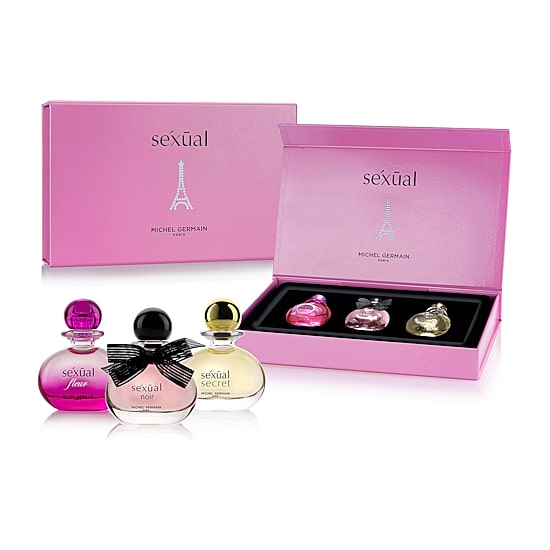 Michel Germain Ladies Sexual Mini 3-Pc Coffret Gift Set ($105 Value) Perfume Set