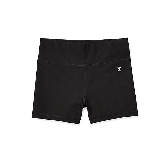 Xersion Momentum Little & Big Kid Girls Stretch Fabric Mid Rise Pull-On Short