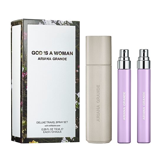 Ariana Grande God Is A Woman Refillable Travel Spray 2-Pc Set Perfume Set