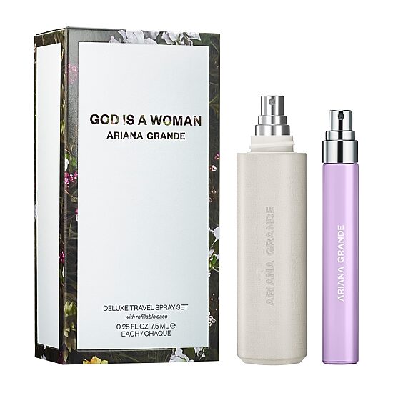 Ariana Grande God Is A Woman Refillable Travel Spray 2-Pc Set Perfume Set
