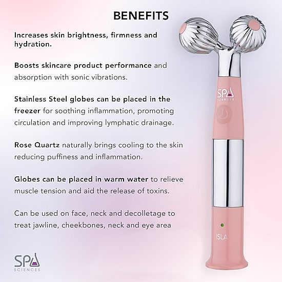 Spa Sciences Isla Sonic Face & Body Roller Contouring System