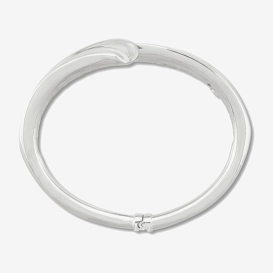 Made in Italy Womens Sterling Silver Bangle Bracelet
