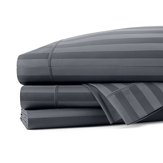 Fieldcrest Classic Stripe 400tc Cotton Sheet Set