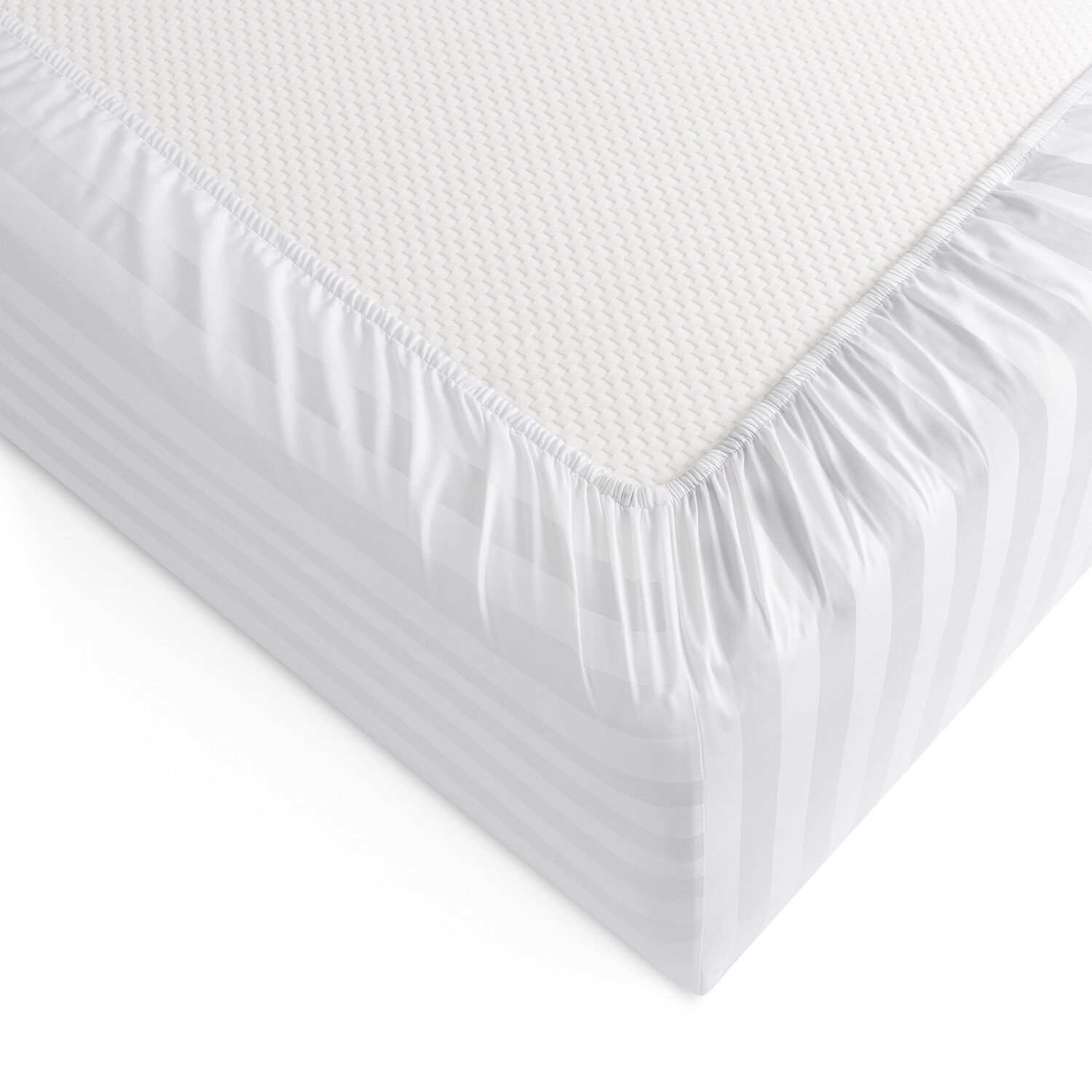 Fieldcrest Classic Stripe 400tc Cotton Sheet Set