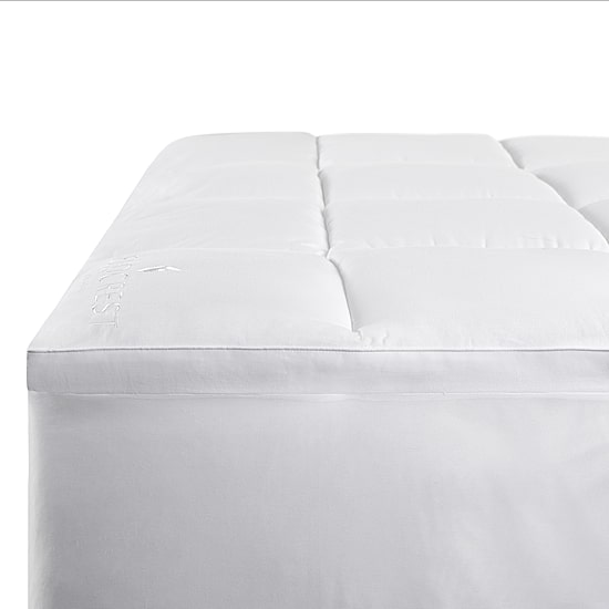 Fieldcrest 100% Cotton Pillow Mattress Topper