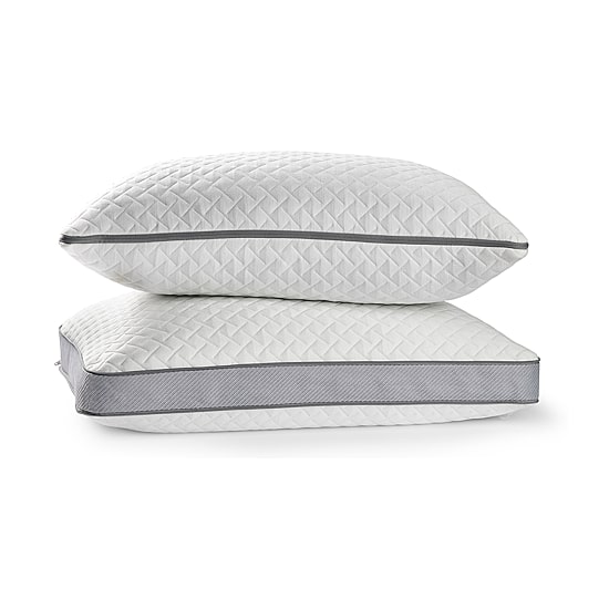 Serta® Layered Luxury Memory Foam Medium Density Bed Pillow