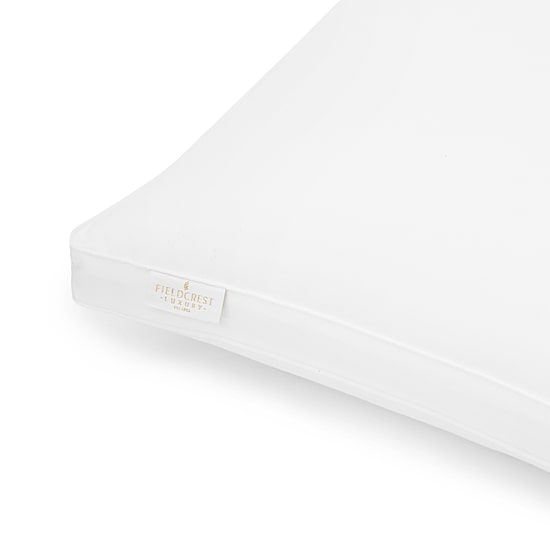 Fieldcrest 100% Cotton Down Alternative Firm Density Bed Pillow