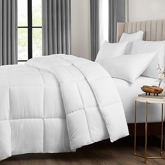 Fieldcrest 100% Cotton Down Alternative Firm Density Bed Pillow