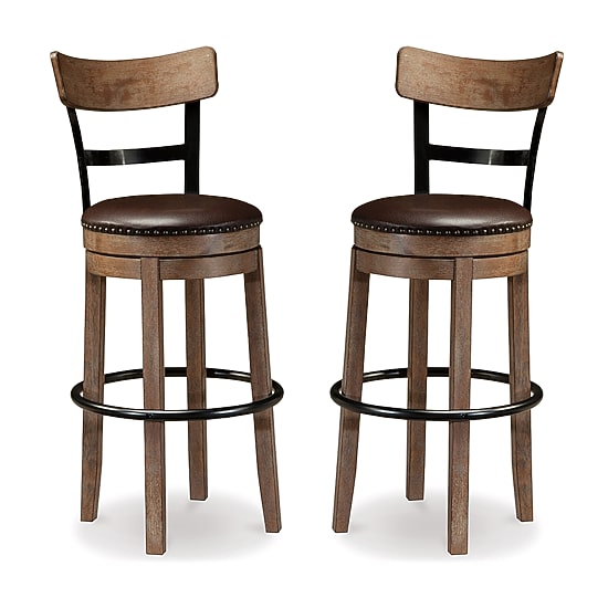 Signature Design by Ashley® Pinnadel Upholstered Swivel Barstool