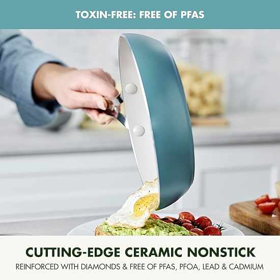 GreenPan Nova Ceramic Non-Stick 8" Frying Pan