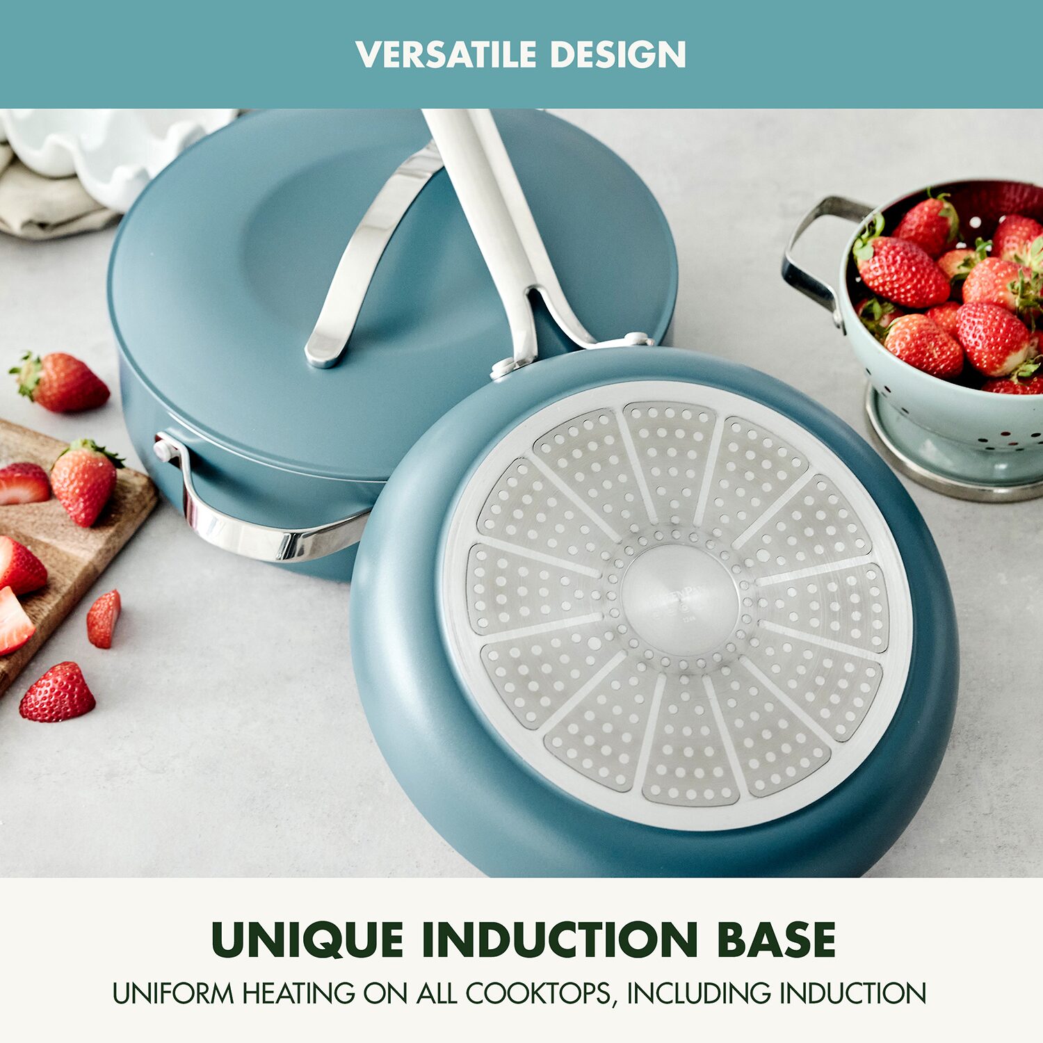 GreenPan Nova Ceramic Non-Stick 3-pc. Cookware Set