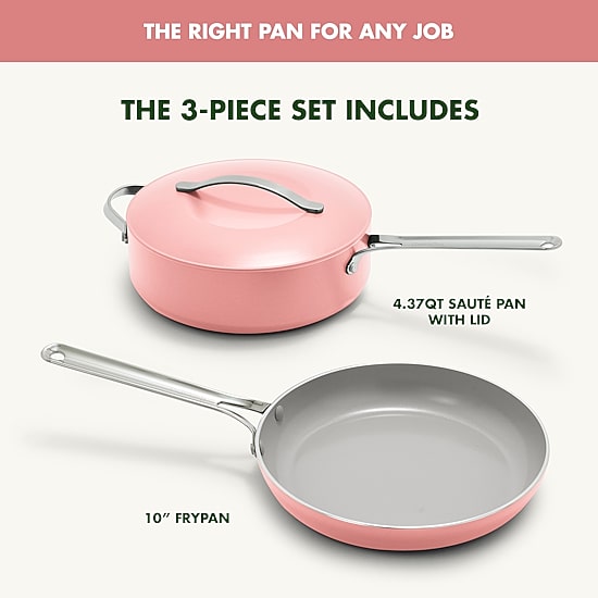 GreenPan Nova Ceramic Non-Stick 3-pc. Cookware Set