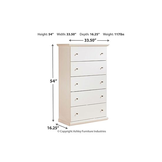 Signature Design by Ashley® Bostwick Shoals 5-Drawer Chest