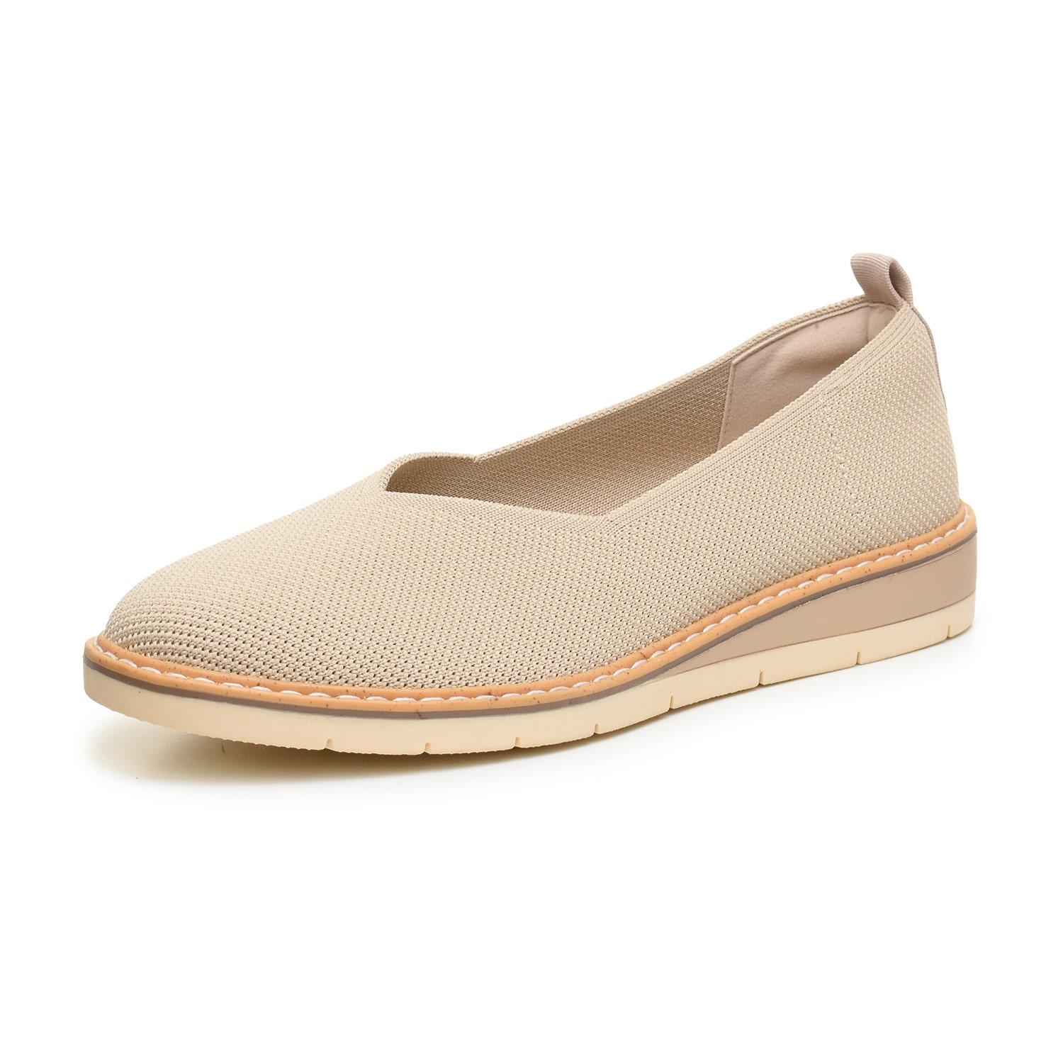 TARYN by ROSE Spiller Womens Almond Closed Toe Loafers
