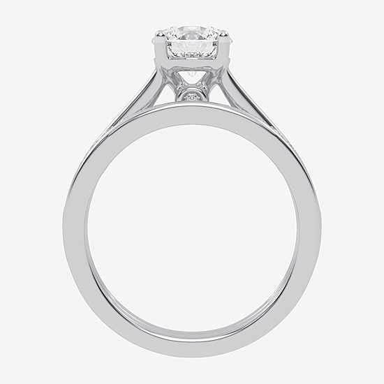 (F-G /Vs2-Si1) Womens 5 1/2 CT. T.W. Lab Grown White Diamond 10K Gold Round Side Stone Bridal Set