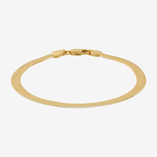 Silver Addiction Womens 2-pc. 14K Gold Over Silver Bracelet Set