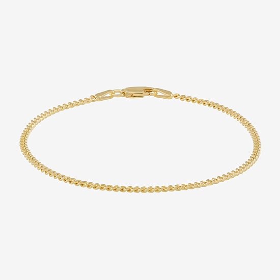 Silver Addiction Womens 2-pc. 14K Gold Over Silver Bracelet Set