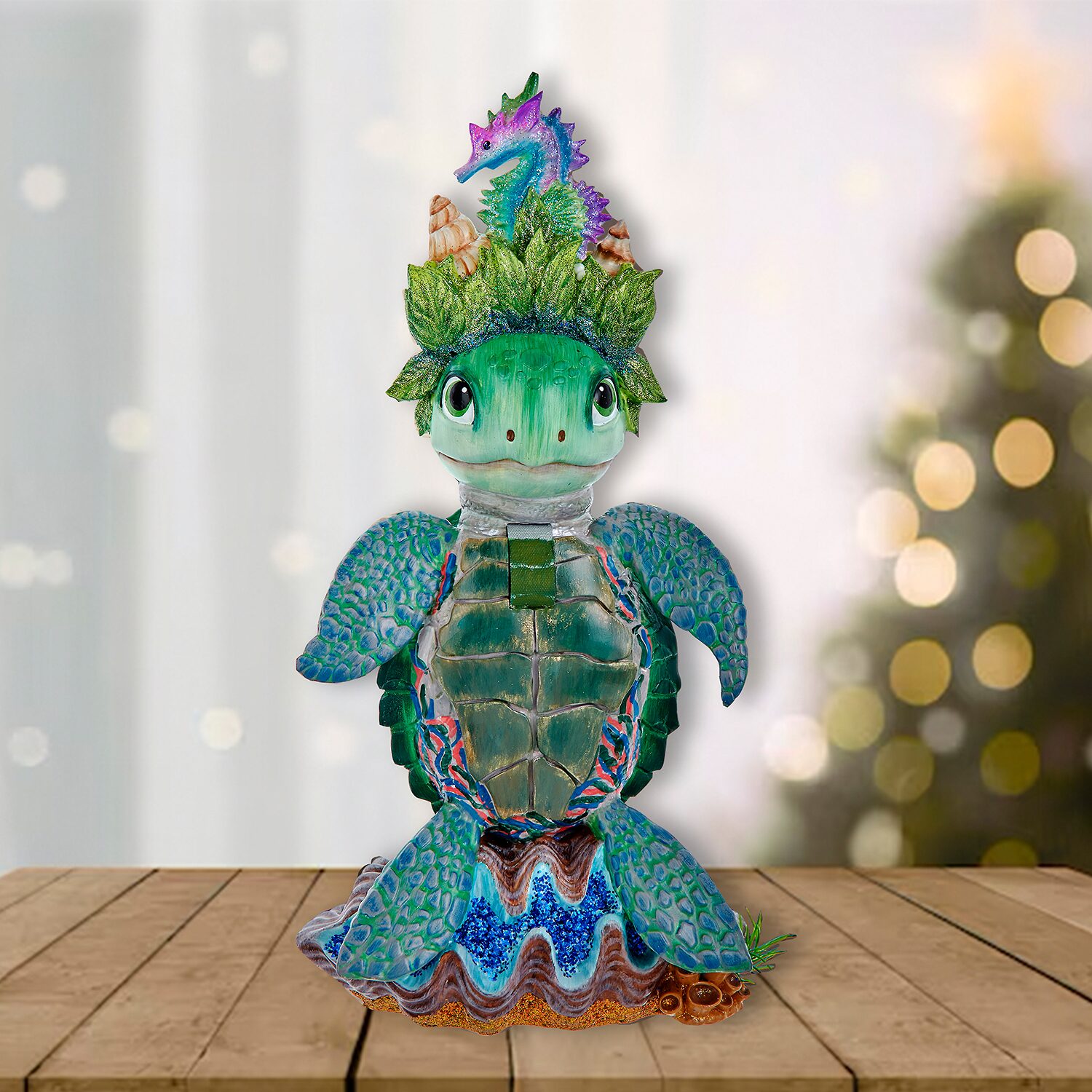 Kurt Adler 16" Hollywood Sea Turtle Nutcracker