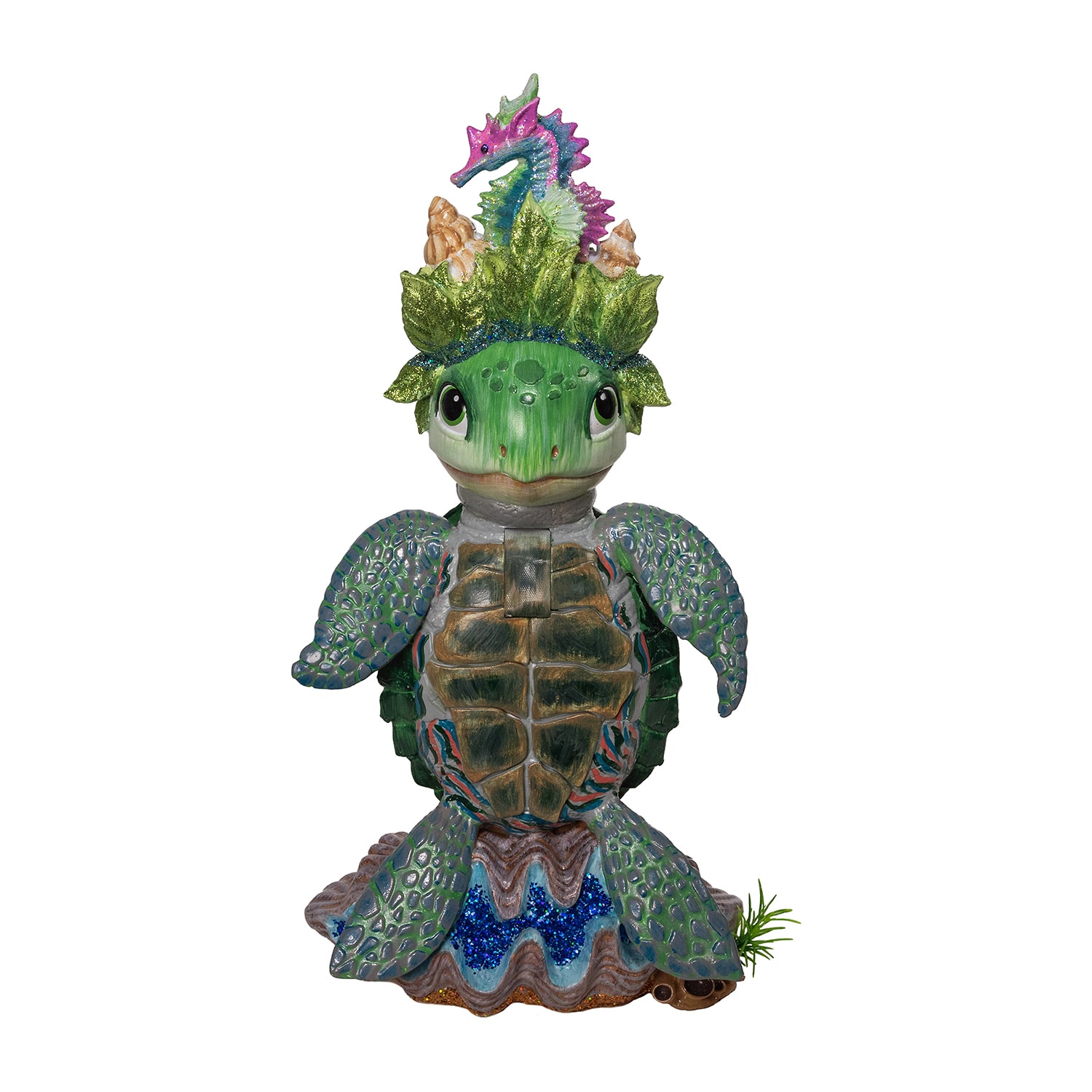 Kurt Adler 16" Hollywood Sea Turtle Nutcracker