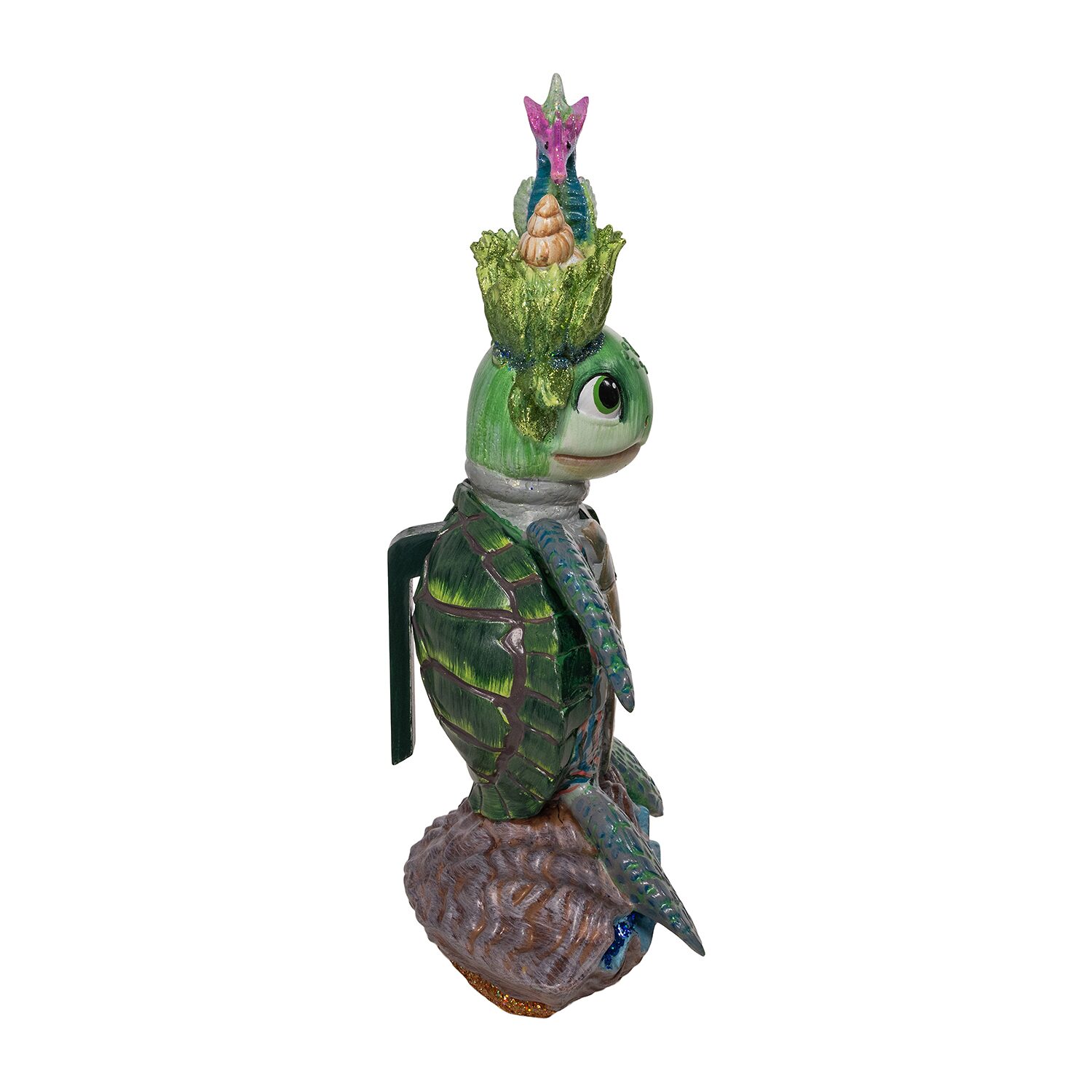 Kurt Adler 16" Hollywood Sea Turtle Nutcracker