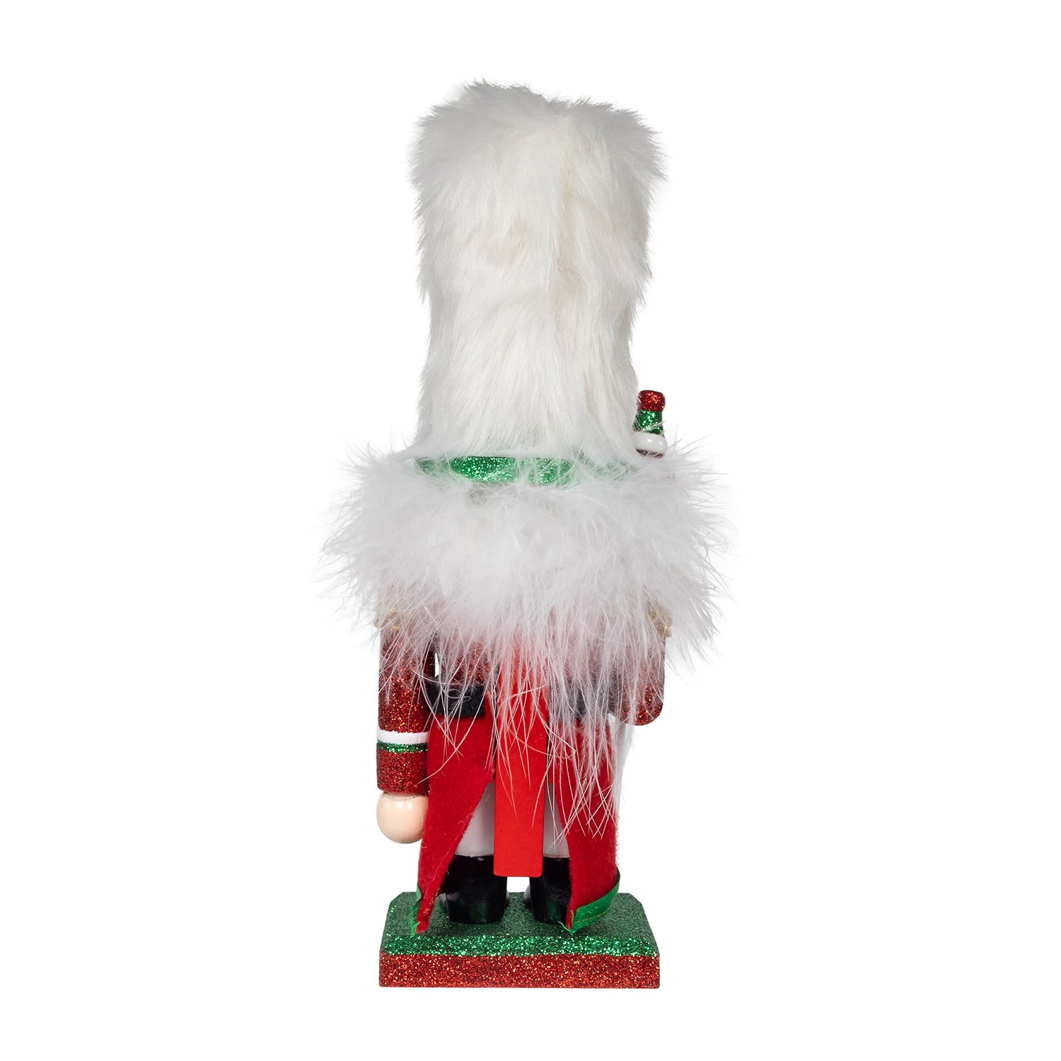 Kurt Adler 9" Hollywood Red Green And White Soldier Nutcracker
