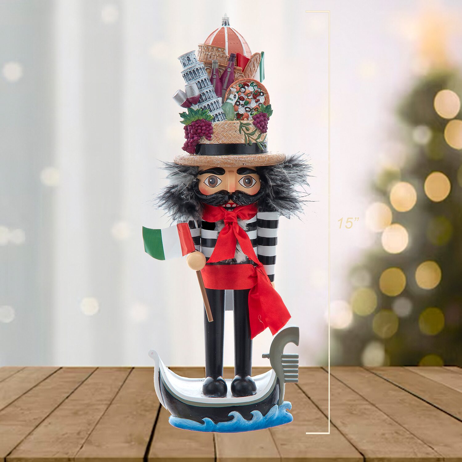 Kurt Adler 15" Hollywood Italy Nutcracker